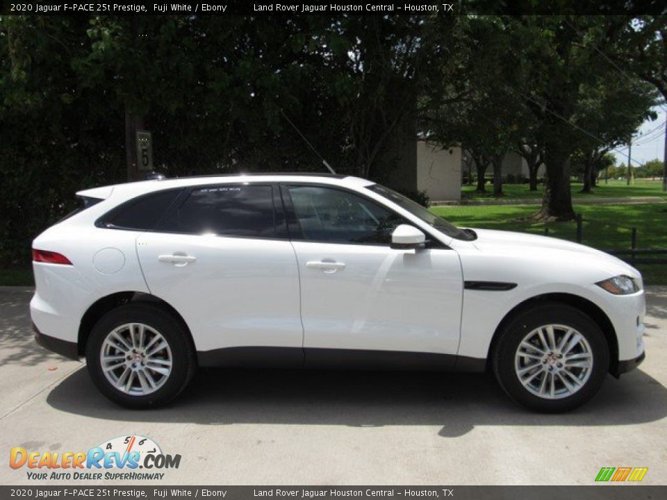 2020 Jaguar F-PACE 25t Prestige Fuji White / Ebony Photo #6