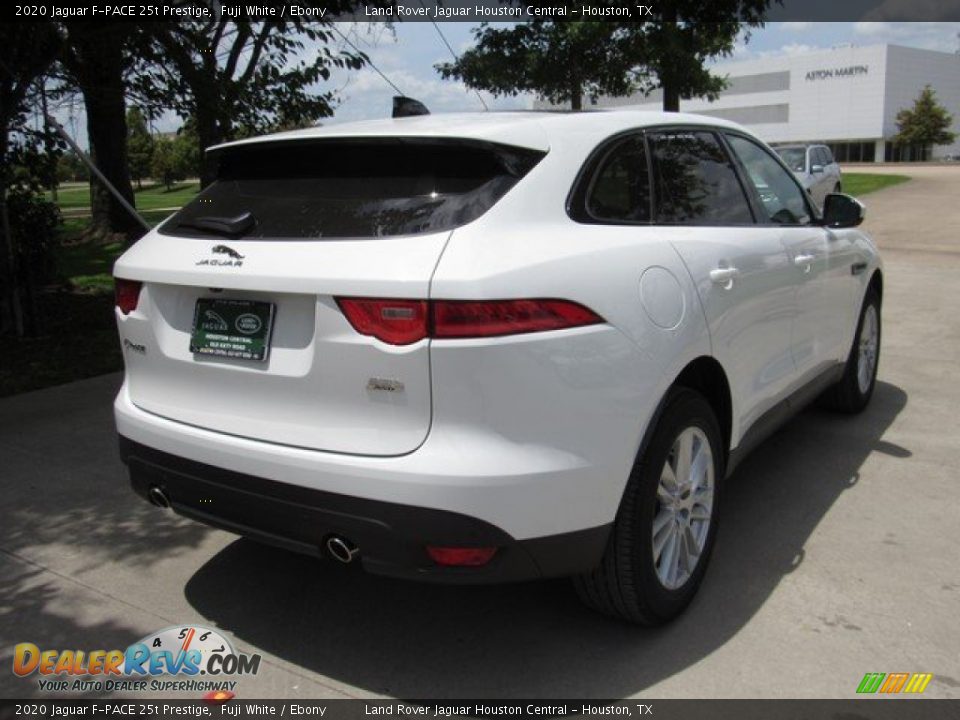 2020 Jaguar F-PACE 25t Prestige Fuji White / Ebony Photo #7