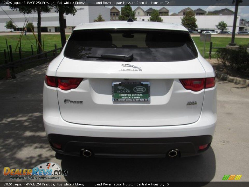 2020 Jaguar F-PACE 25t Prestige Fuji White / Ebony Photo #8