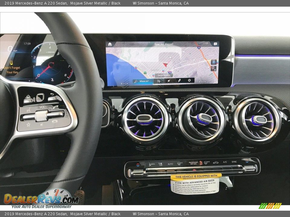 2019 Mercedes-Benz A 220 Sedan Mojave Silver Metallic / Black Photo #6