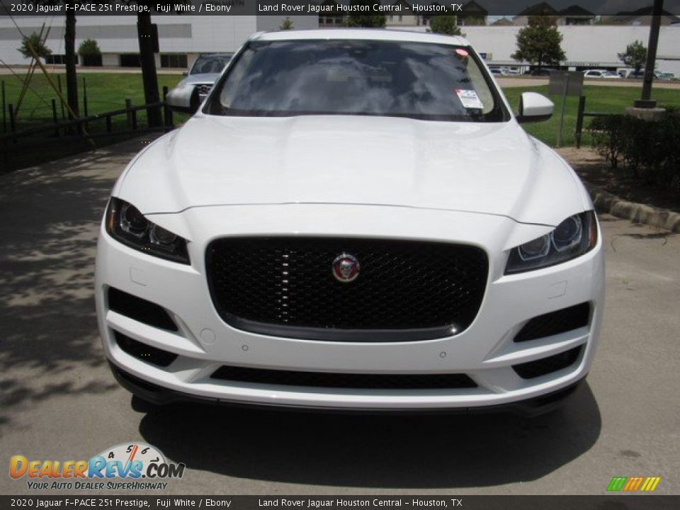 2020 Jaguar F-PACE 25t Prestige Fuji White / Ebony Photo #9