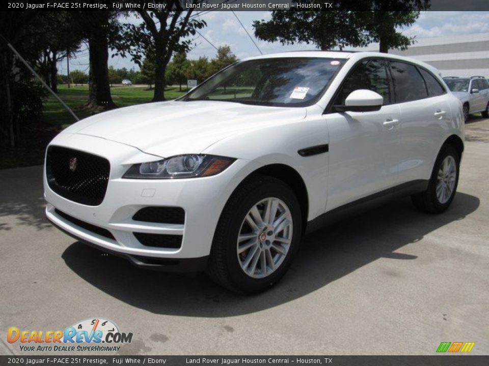 2020 Jaguar F-PACE 25t Prestige Fuji White / Ebony Photo #10