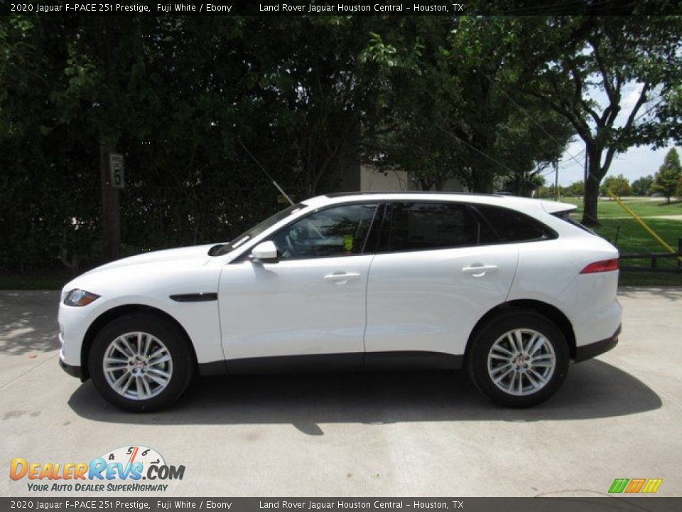 2020 Jaguar F-PACE 25t Prestige Fuji White / Ebony Photo #11