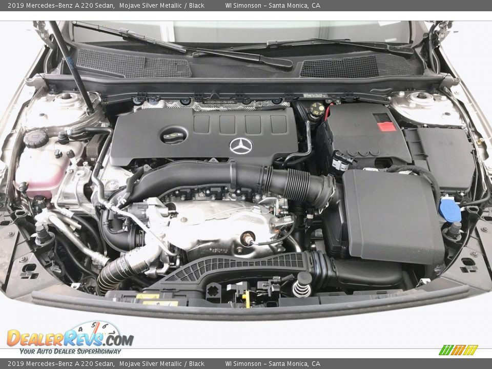2019 Mercedes-Benz A 220 Sedan Mojave Silver Metallic / Black Photo #8