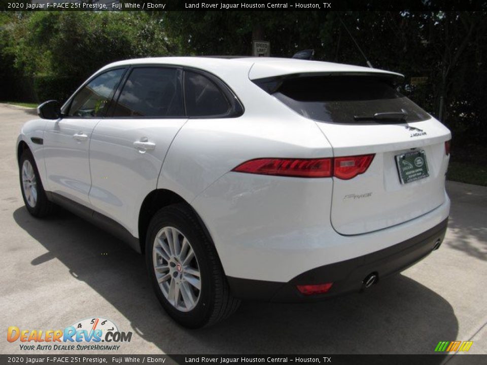 2020 Jaguar F-PACE 25t Prestige Fuji White / Ebony Photo #12