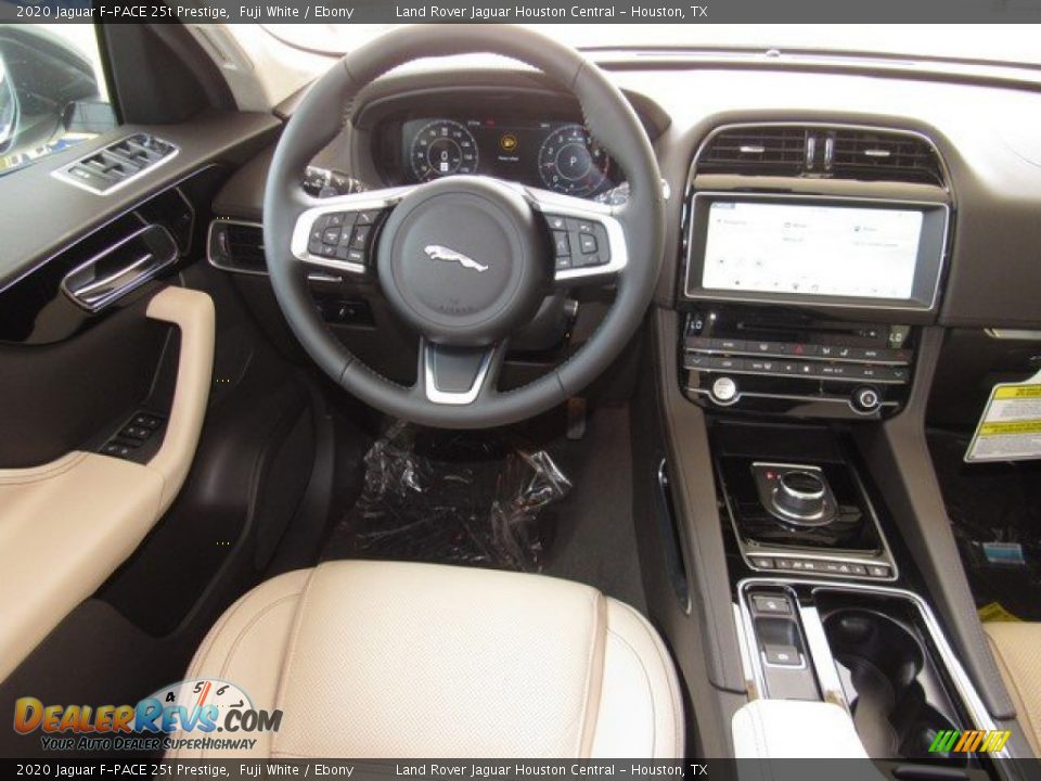 2020 Jaguar F-PACE 25t Prestige Fuji White / Ebony Photo #13