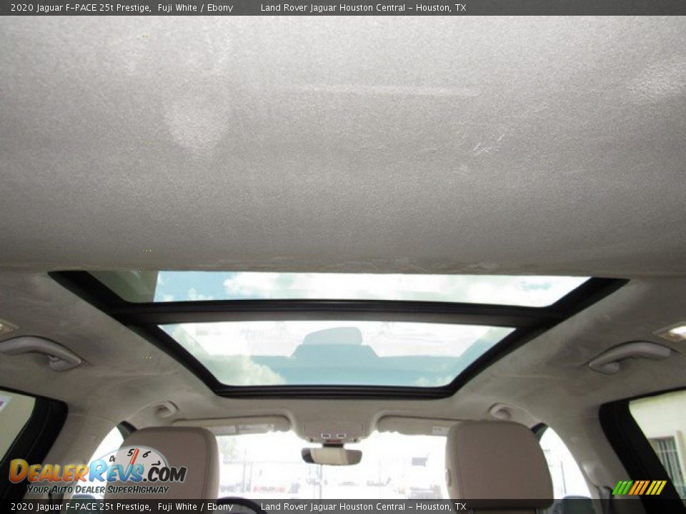 2020 Jaguar F-PACE 25t Prestige Fuji White / Ebony Photo #17