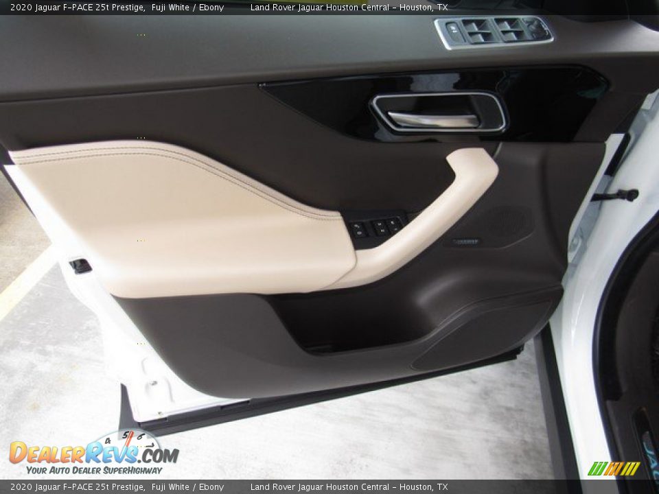 2020 Jaguar F-PACE 25t Prestige Fuji White / Ebony Photo #24