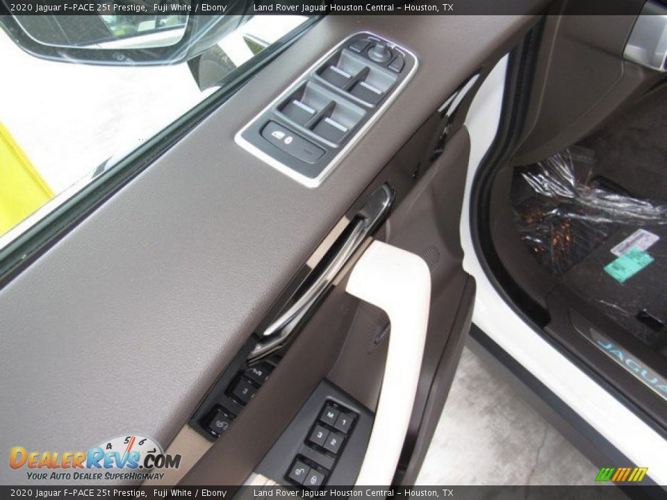 2020 Jaguar F-PACE 25t Prestige Fuji White / Ebony Photo #25