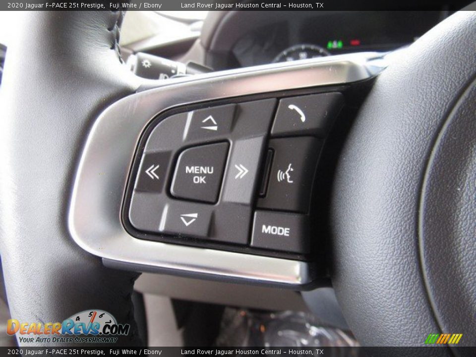 2020 Jaguar F-PACE 25t Prestige Fuji White / Ebony Photo #28