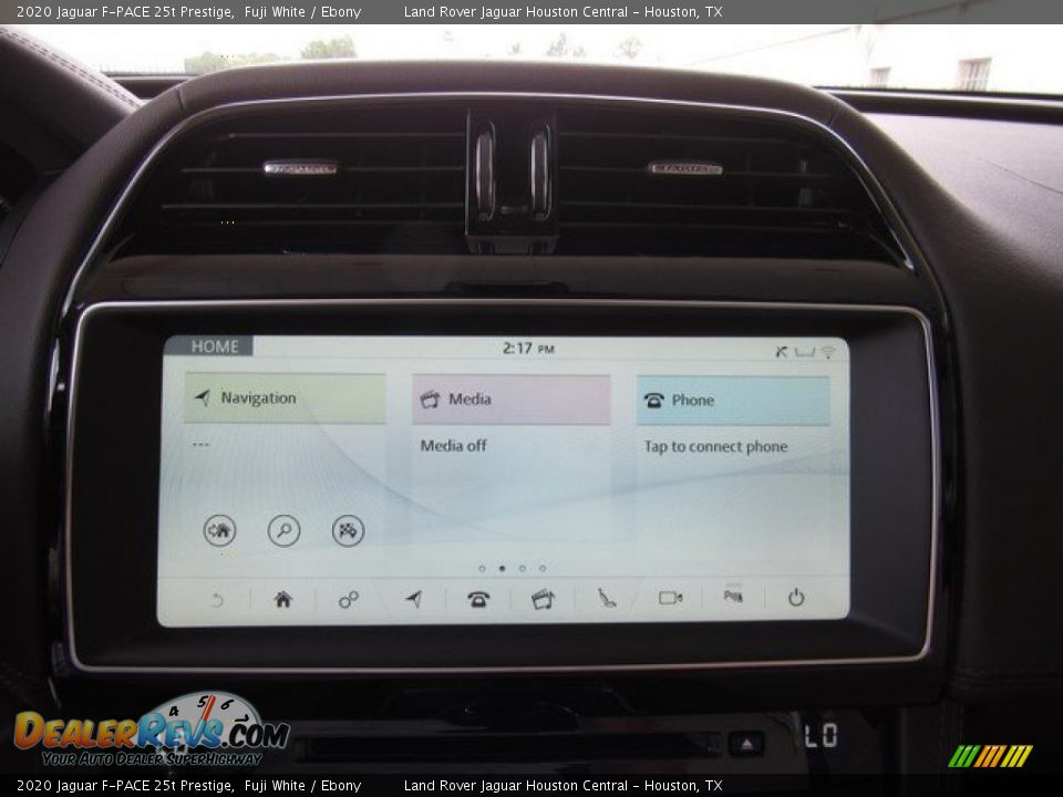2020 Jaguar F-PACE 25t Prestige Fuji White / Ebony Photo #31