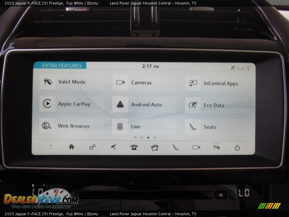 2020 Jaguar F-PACE 25t Prestige Fuji White / Ebony Photo #32