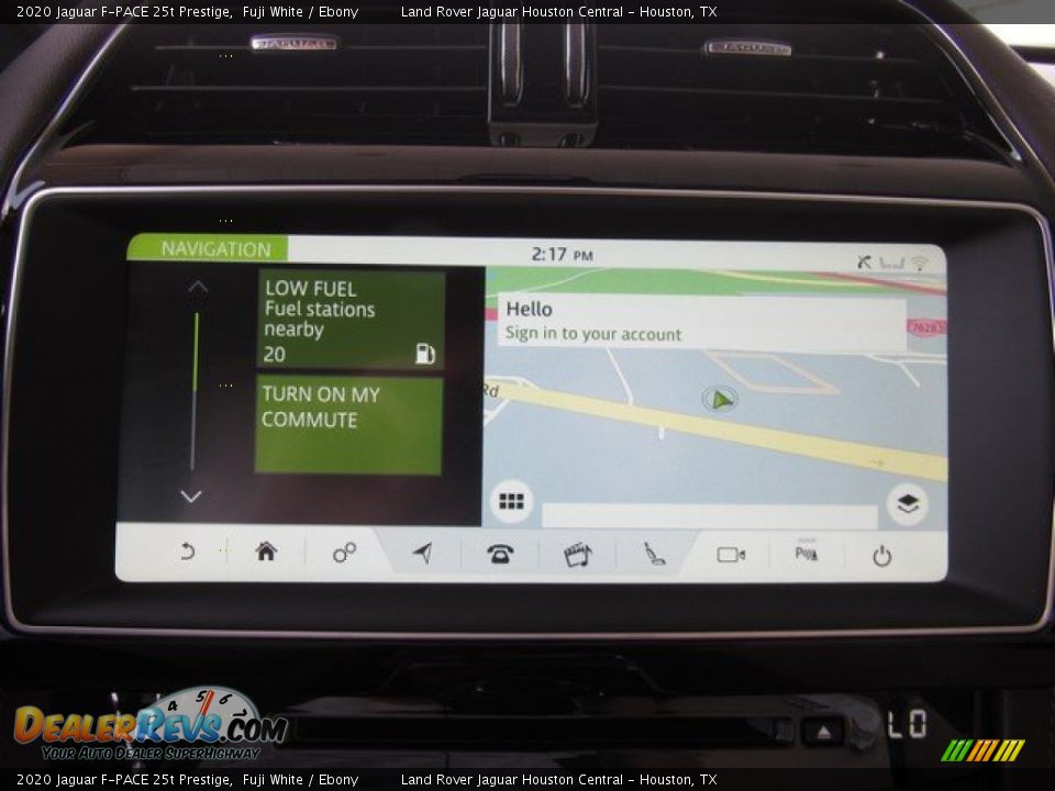 2020 Jaguar F-PACE 25t Prestige Fuji White / Ebony Photo #34