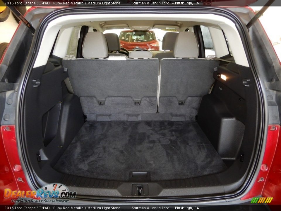 2016 Ford Escape SE 4WD Ruby Red Metallic / Medium Light Stone Photo #8