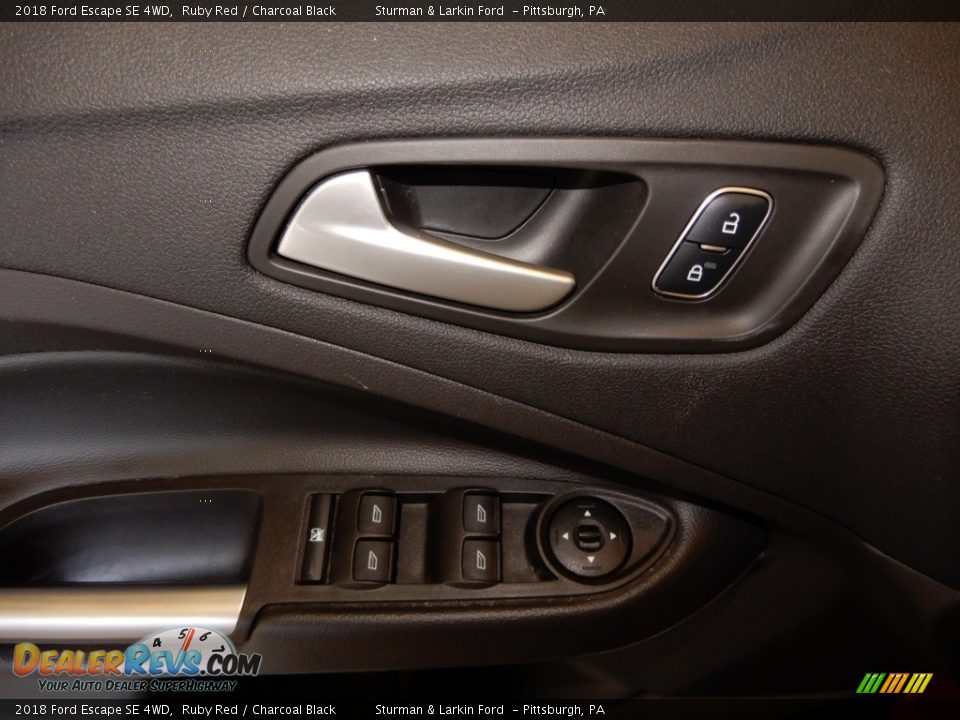 2018 Ford Escape SE 4WD Ruby Red / Charcoal Black Photo #19