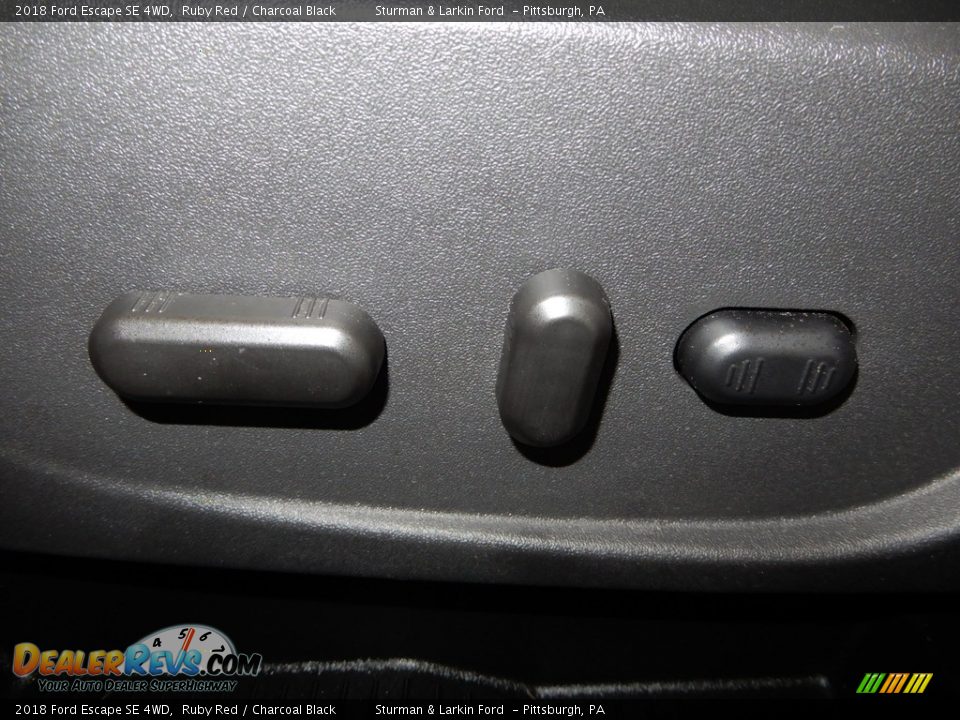 2018 Ford Escape SE 4WD Ruby Red / Charcoal Black Photo #21