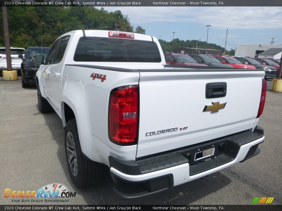 2020 Chevrolet Colorado WT Crew Cab 4x4 Summit White / Ash Gray/Jet Black Photo #3