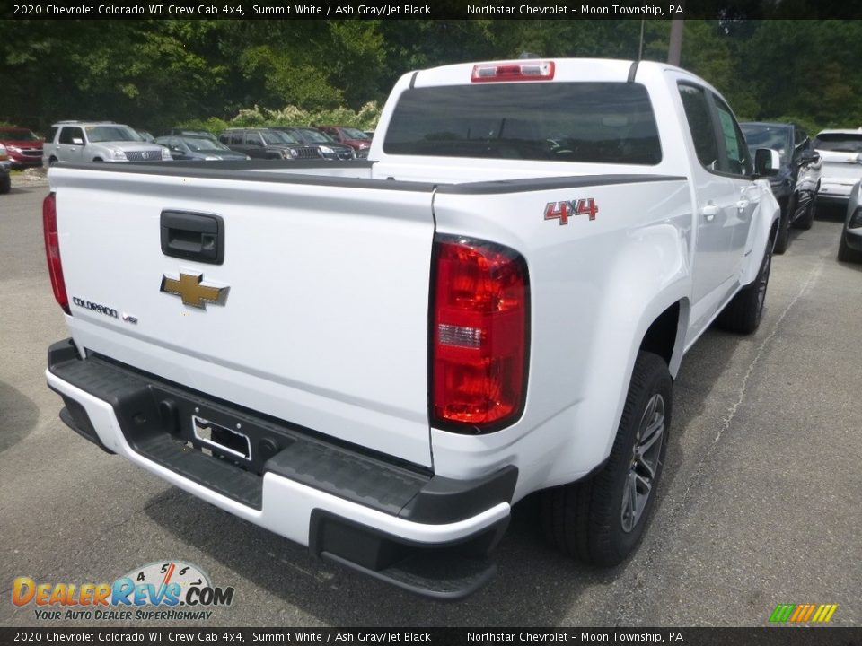 2020 Chevrolet Colorado WT Crew Cab 4x4 Summit White / Ash Gray/Jet Black Photo #5