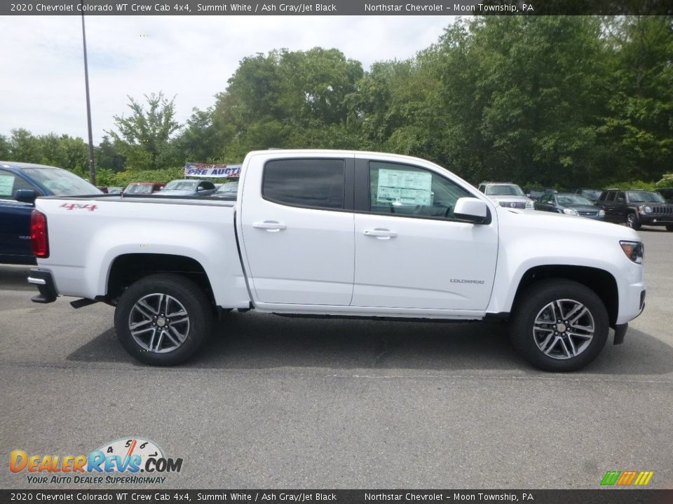 Summit White 2020 Chevrolet Colorado WT Crew Cab 4x4 Photo #6