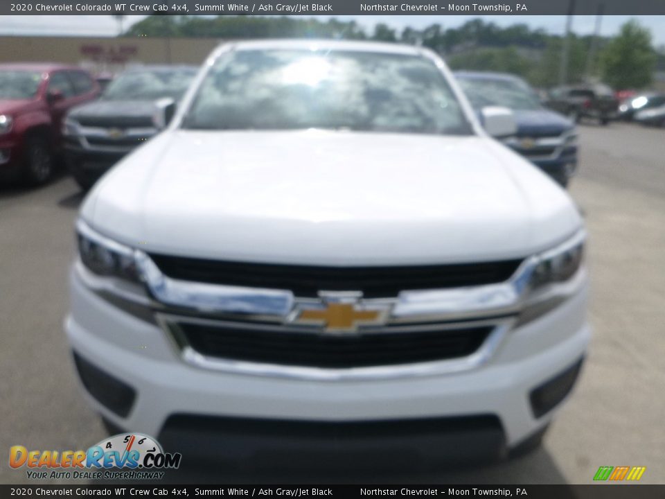 2020 Chevrolet Colorado WT Crew Cab 4x4 Summit White / Ash Gray/Jet Black Photo #8