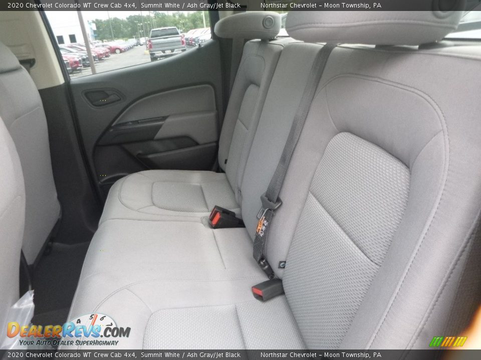 Rear Seat of 2020 Chevrolet Colorado WT Crew Cab 4x4 Photo #13