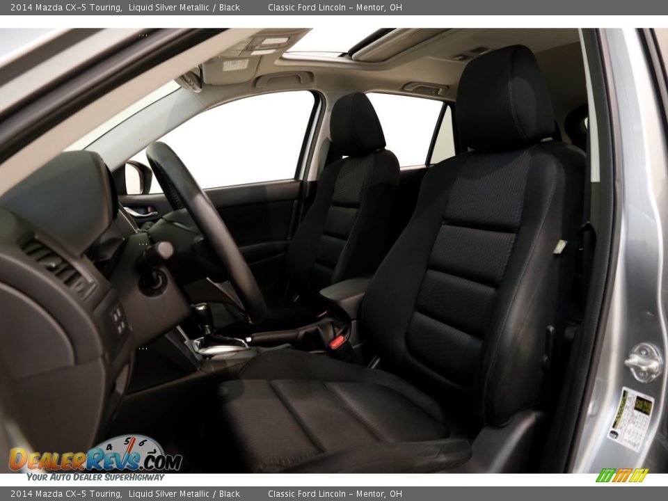 2014 Mazda CX-5 Touring Liquid Silver Metallic / Black Photo #5