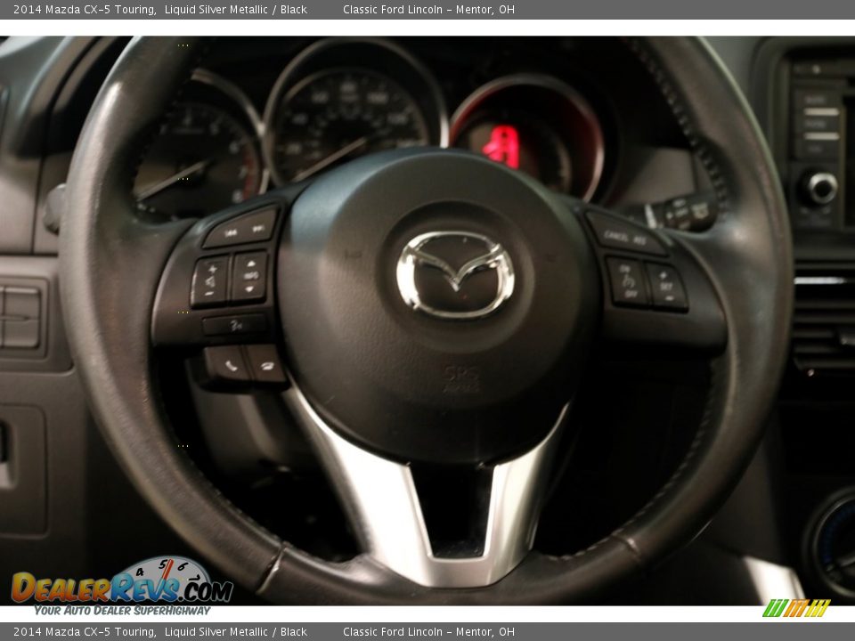 2014 Mazda CX-5 Touring Liquid Silver Metallic / Black Photo #6