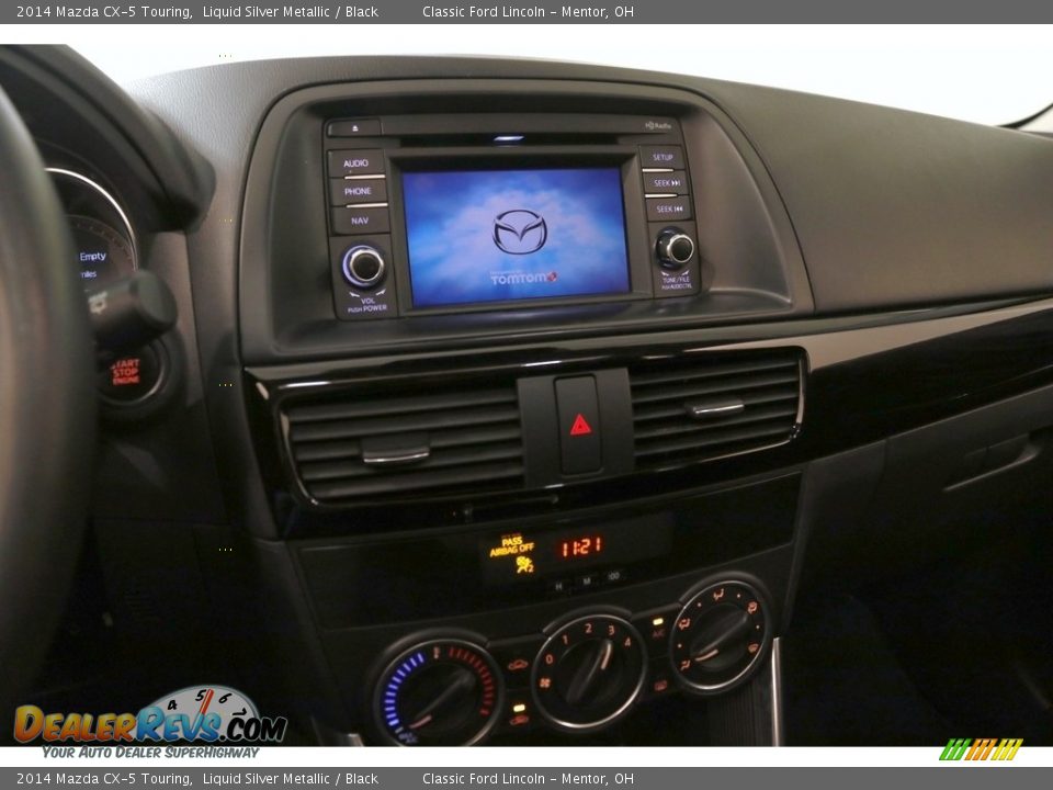 2014 Mazda CX-5 Touring Liquid Silver Metallic / Black Photo #8