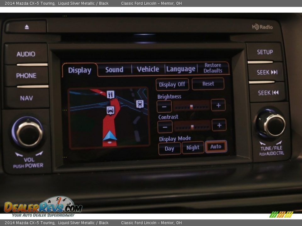 2014 Mazda CX-5 Touring Liquid Silver Metallic / Black Photo #11