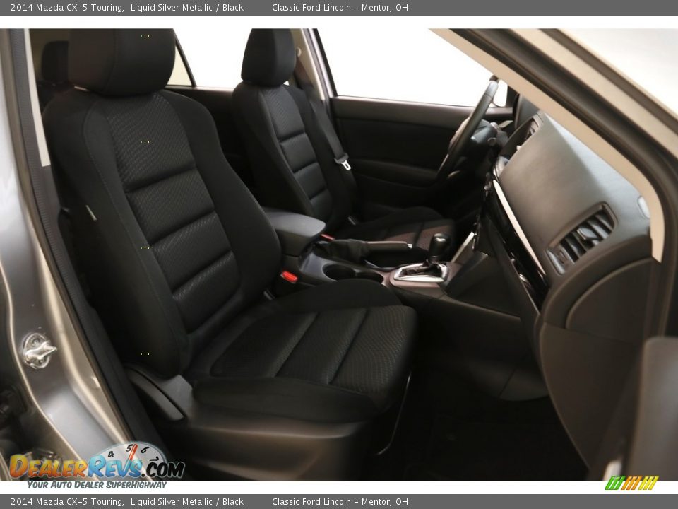 2014 Mazda CX-5 Touring Liquid Silver Metallic / Black Photo #13