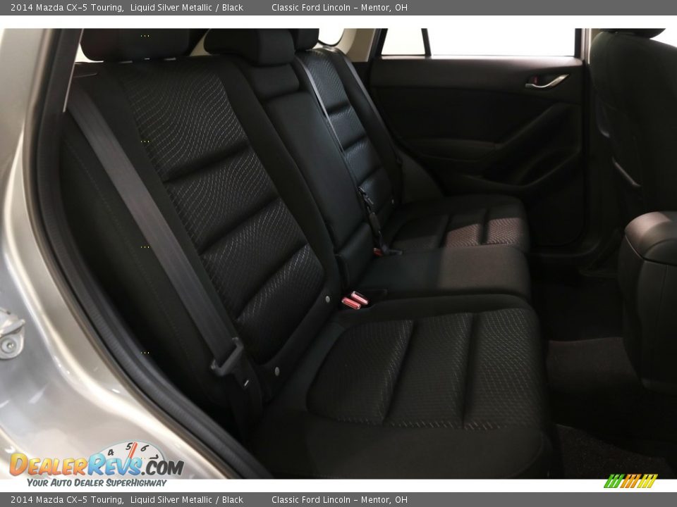 2014 Mazda CX-5 Touring Liquid Silver Metallic / Black Photo #14