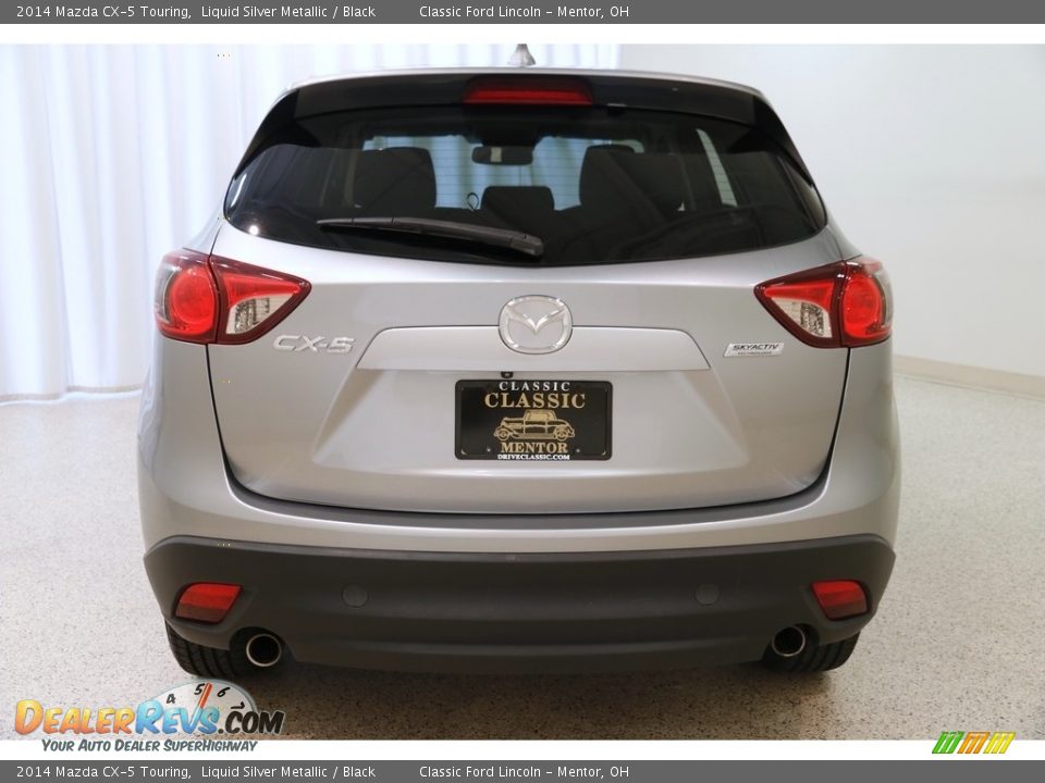 2014 Mazda CX-5 Touring Liquid Silver Metallic / Black Photo #16
