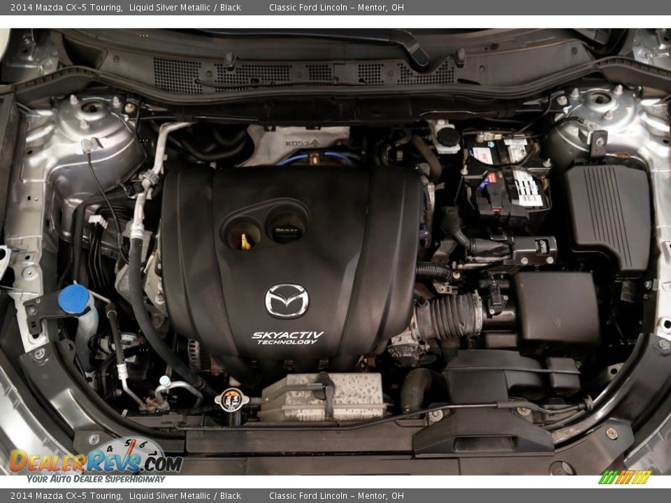 2014 Mazda CX-5 Touring Liquid Silver Metallic / Black Photo #17