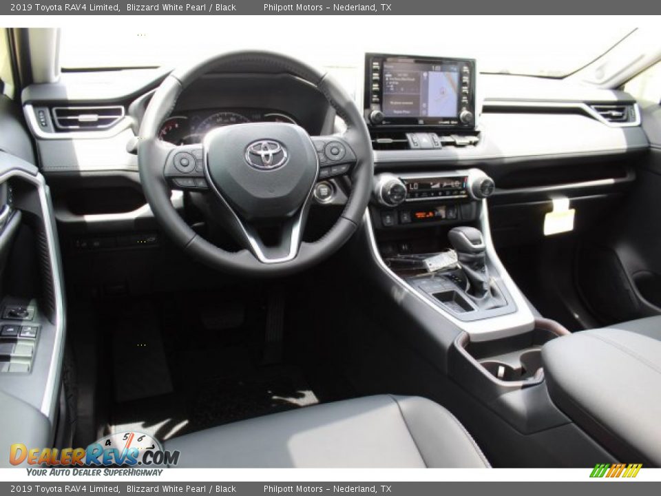 2019 Toyota RAV4 Limited Blizzard White Pearl / Black Photo #22