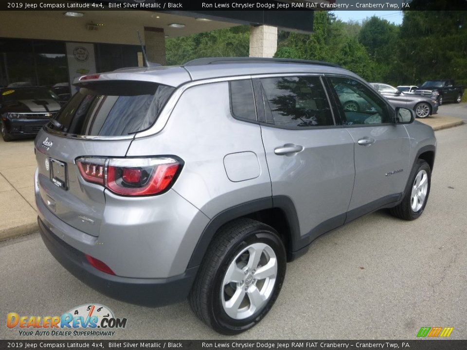 2019 Jeep Compass Latitude 4x4 Billet Silver Metallic / Black Photo #2