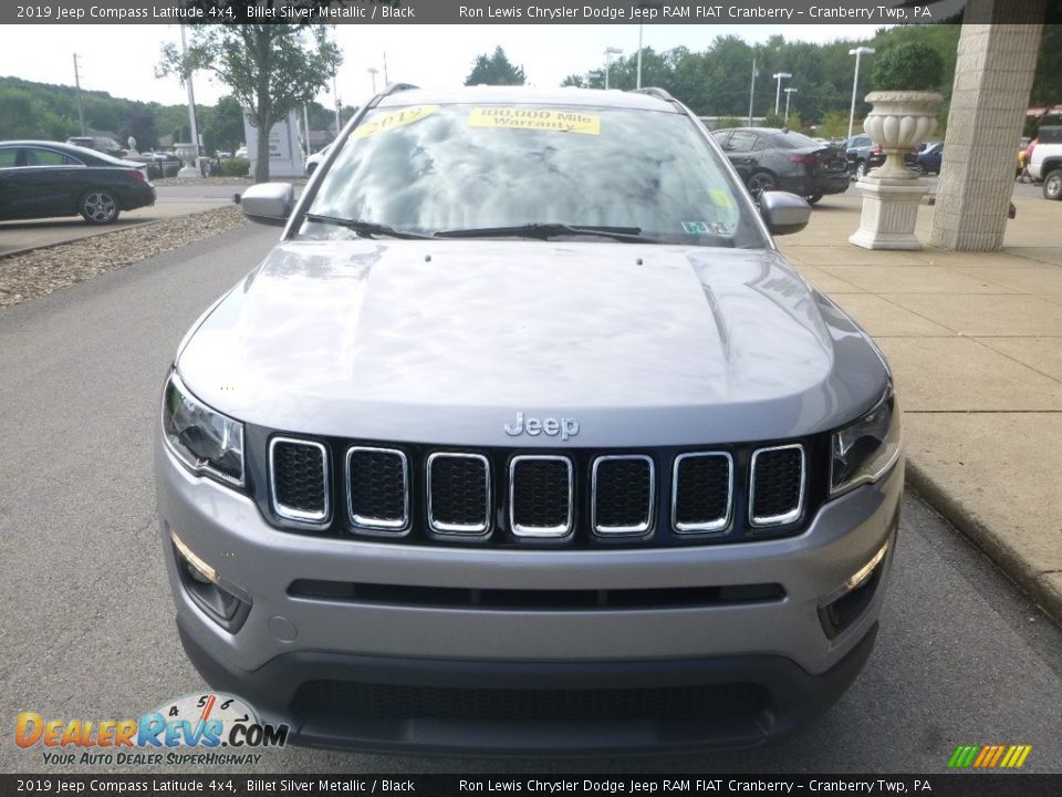 2019 Jeep Compass Latitude 4x4 Billet Silver Metallic / Black Photo #4