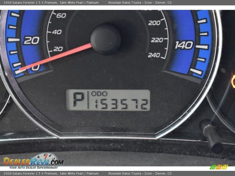 2009 Subaru Forester 2.5 X Premium Satin White Pearl / Platinum Photo #12