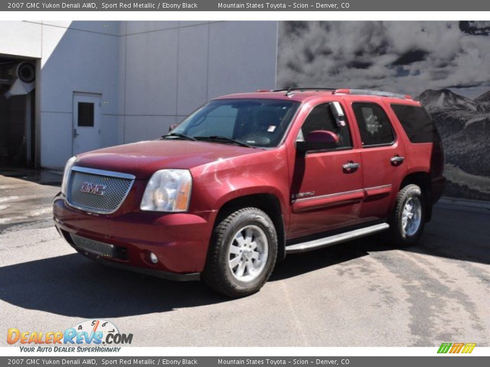 2007 GMC Yukon Denali AWD Sport Red Metallic / Ebony Black Photo #2