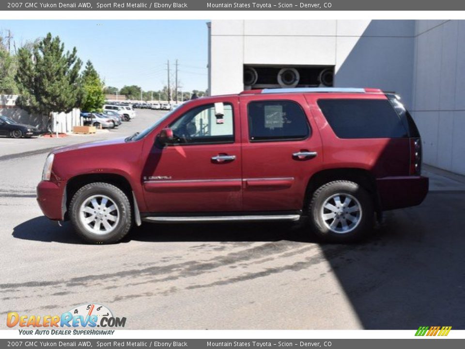 2007 GMC Yukon Denali AWD Sport Red Metallic / Ebony Black Photo #3