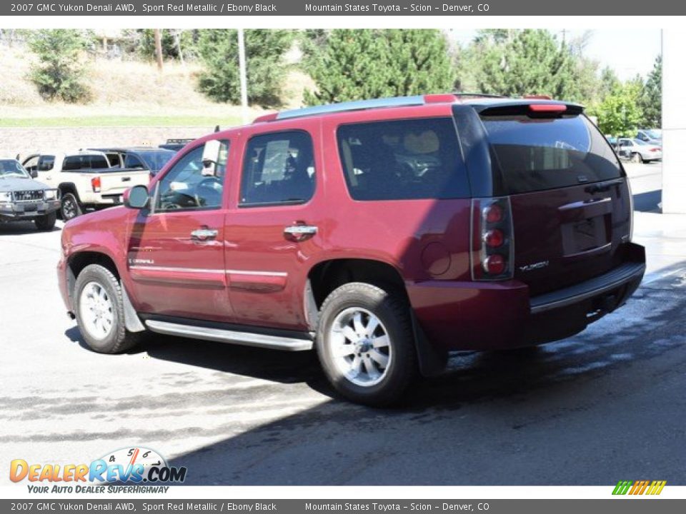 2007 GMC Yukon Denali AWD Sport Red Metallic / Ebony Black Photo #4