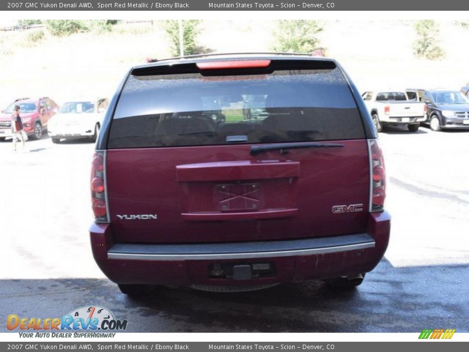 2007 GMC Yukon Denali AWD Sport Red Metallic / Ebony Black Photo #5