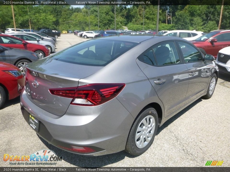 2020 Hyundai Elantra SE Fluid Metal / Black Photo #2