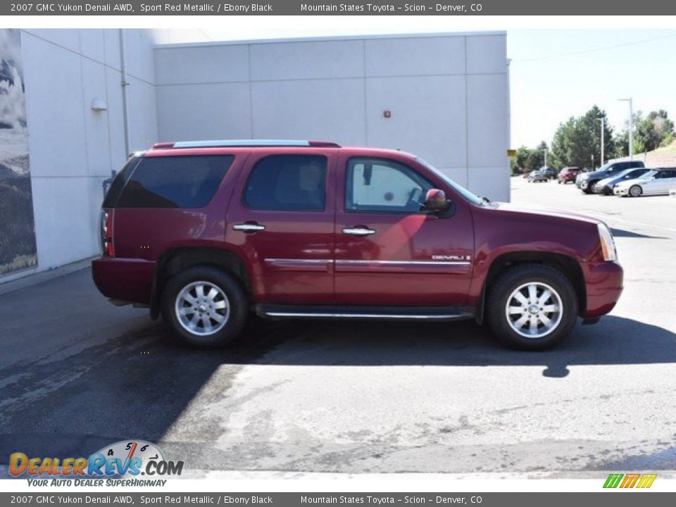 2007 GMC Yukon Denali AWD Sport Red Metallic / Ebony Black Photo #7