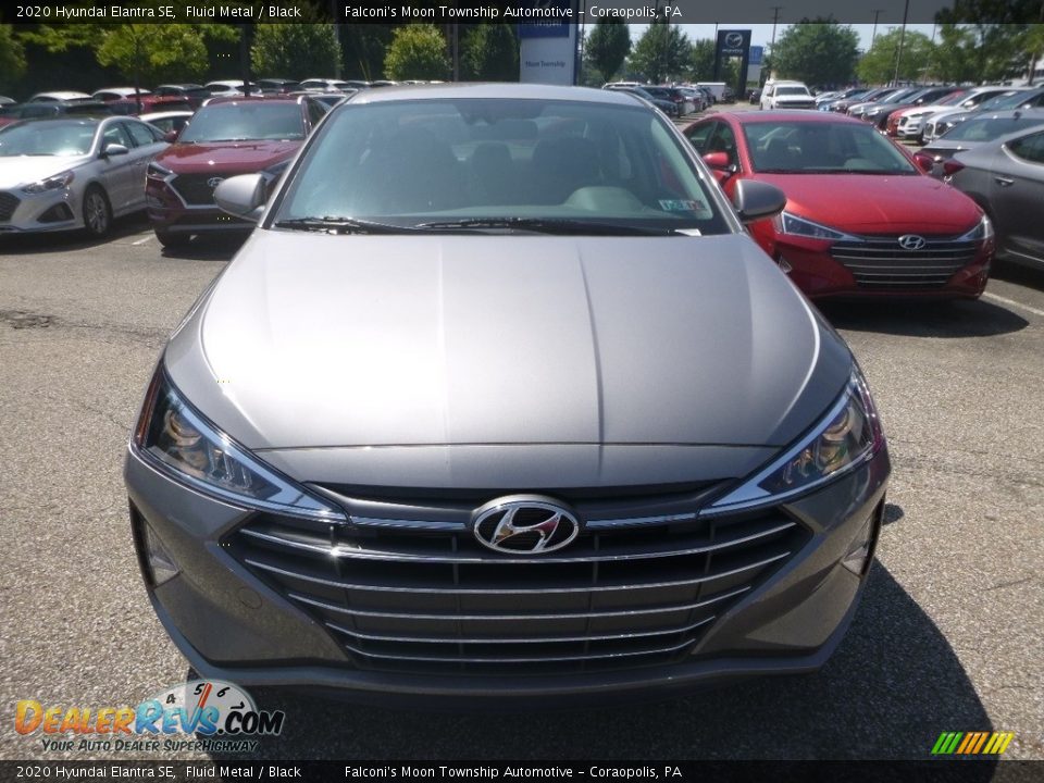 2020 Hyundai Elantra SE Fluid Metal / Black Photo #4