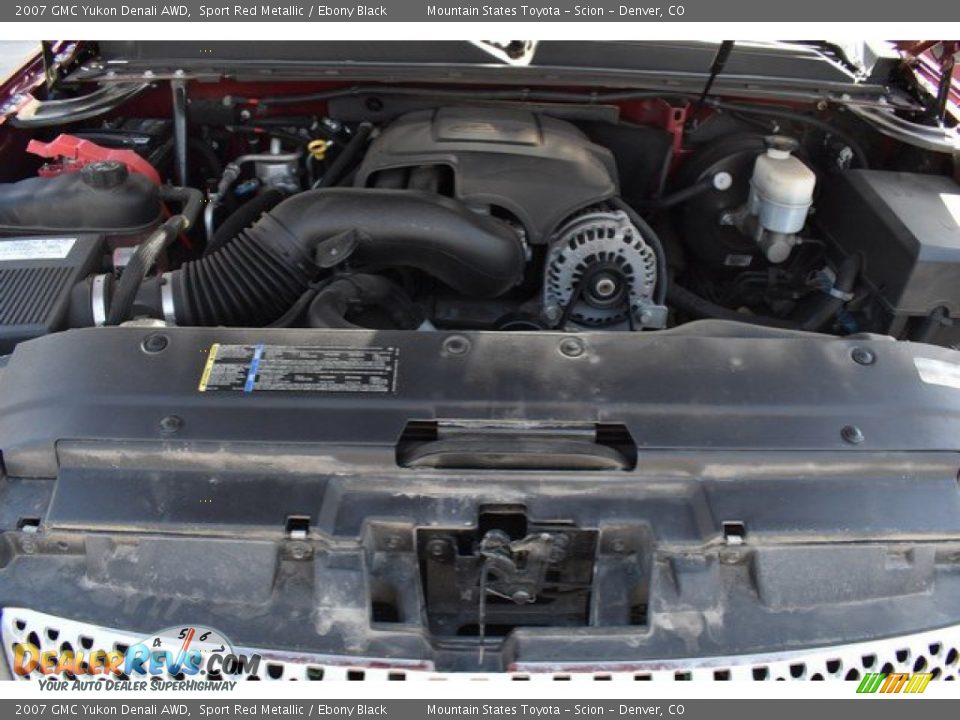 2007 GMC Yukon Denali AWD Sport Red Metallic / Ebony Black Photo #9