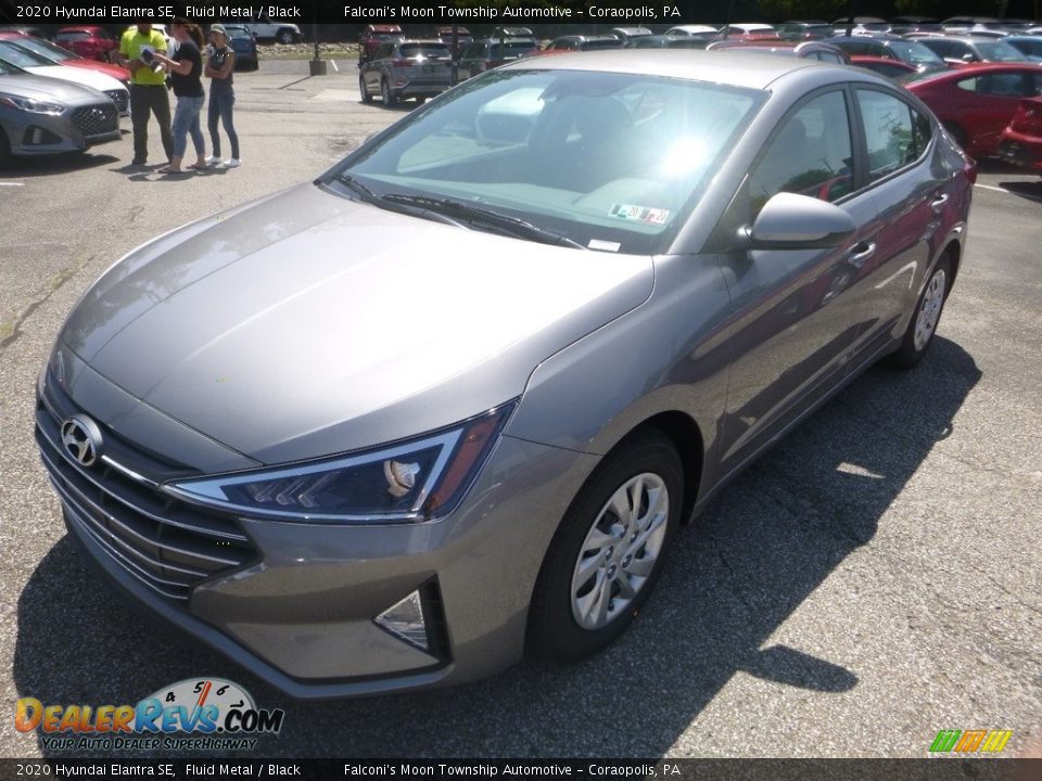 2020 Hyundai Elantra SE Fluid Metal / Black Photo #5