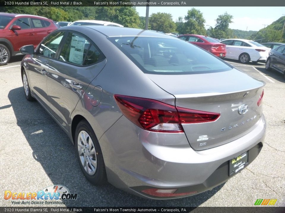 2020 Hyundai Elantra SE Fluid Metal / Black Photo #6