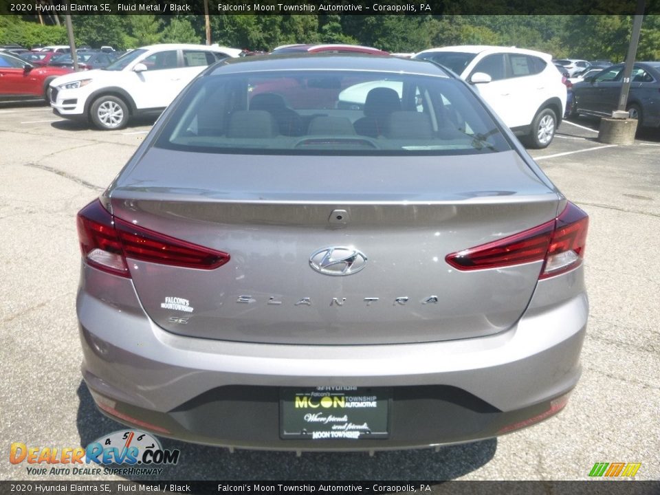 2020 Hyundai Elantra SE Fluid Metal / Black Photo #7