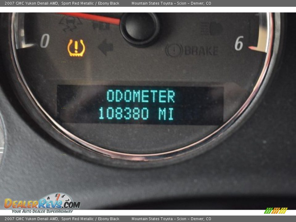 2007 GMC Yukon Denali AWD Sport Red Metallic / Ebony Black Photo #12