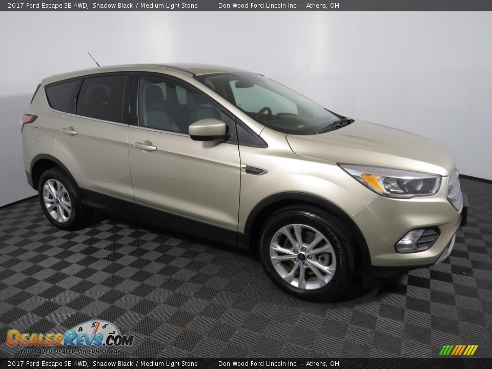 2017 Ford Escape SE 4WD Shadow Black / Medium Light Stone Photo #2
